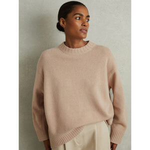 REISS ELENA Wool Cashmere Crew Neck Jumper